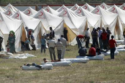 Κατασκήνωση Σύρων προσφύγων στην Τουρκία